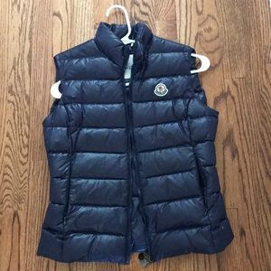 Authentic moncler Ghany navy vest